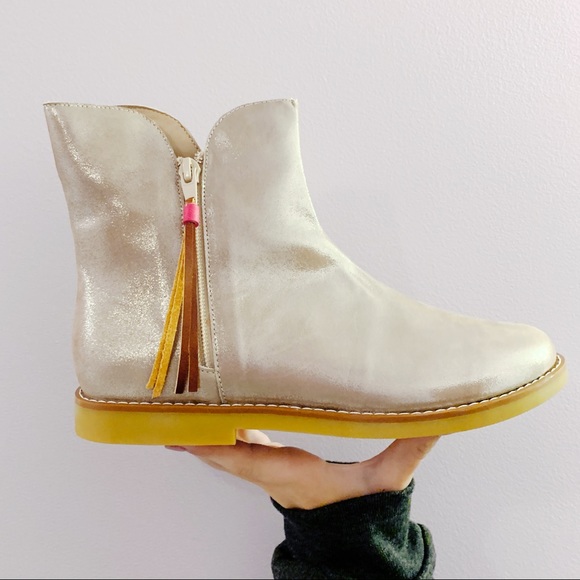 Elephantito Other - Elephantito Taupe Ankle Boots Size US 4